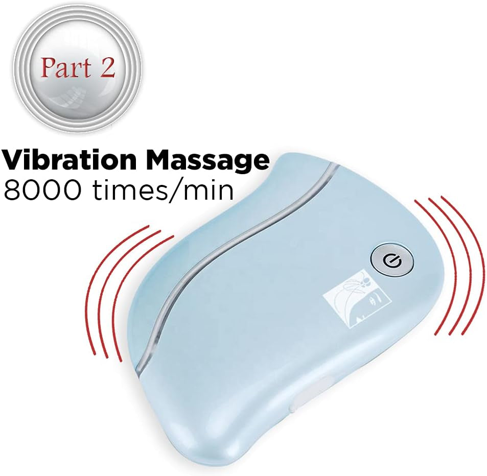 Gua sha eléctrico Luvara para esculpir el óvalo facial