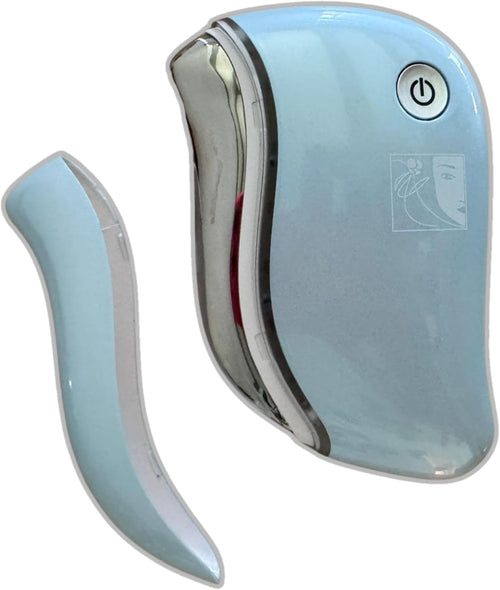 Gua sha eléctrico Luvara 4 en 1 con calor y vibración para el rostro